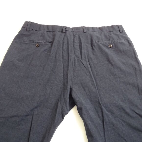 Tommy Hilfiger Navy Blue Dress Pants Men Size 39 x 29.5 Zipper Fly Pockets - Picture 4 of 12